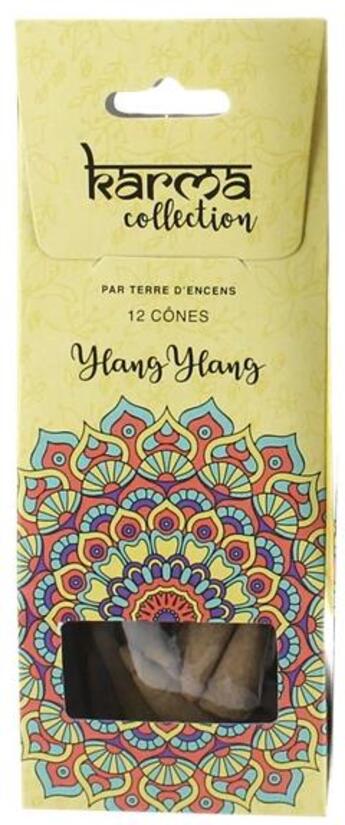 Couverture du livre « Encens karma collection cones ylang ylang » de  aux éditions Dg-exodif