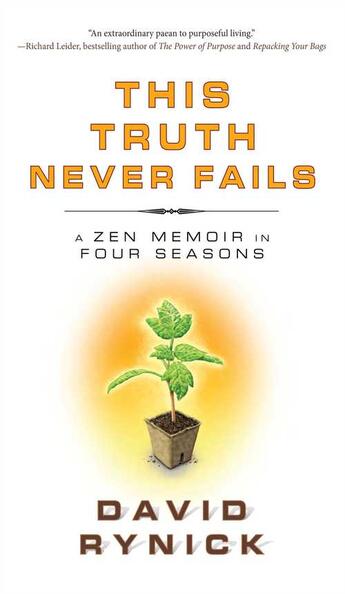 Couverture du livre « This Truth Never Fails » de Rynick David aux éditions Wisdom Publications