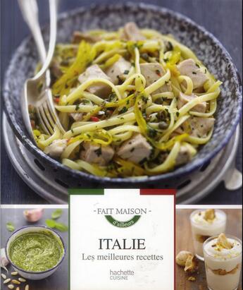 Couverture du livre « Italie ; les meilleures recettes » de Valery Drouet aux éditions Hachette Pratique