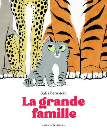 Couverture du livre « La grande famille » de Galia Bernstein aux éditions Nathan