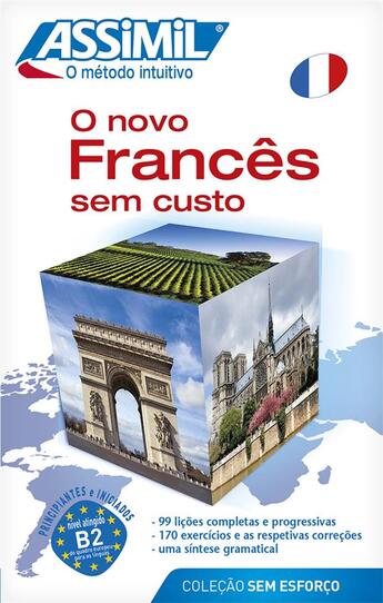 Couverture du livre « O novo francês sem custo » de Anthony Bulger et Jean-Loup Cherel et Jose Luis De Luna aux éditions Assimil