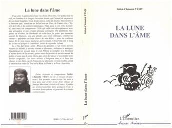 Couverture du livre « La lune dans l'âme » de Satka-Channka Yemy aux éditions L'harmattan