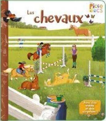 Couverture du livre « Les chevaux » de  aux éditions Piccolia