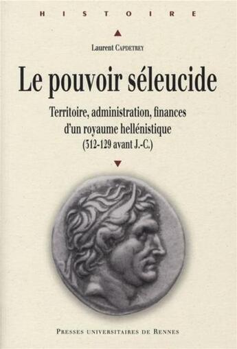 Couverture du livre « Pouvoir seleucide » de Pur aux éditions Pu De Rennes