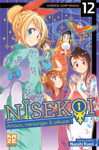 Couverture du livre « Nisekoi - amours, mensonges et yakusas ! Tome 12 » de Naoshi Komi aux éditions Crunchyroll