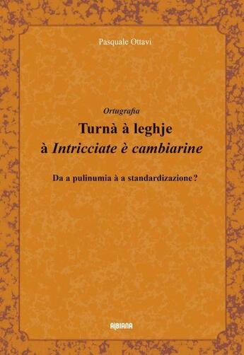 Couverture du livre « Turnà à leghje à 