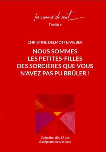 Couverture du livre « Nous sommes les petites-filles des sorcières que vous n'avez pas pu brûler ! » de Christine Delmotte-Weber aux éditions Les Oiseaux De Nuit