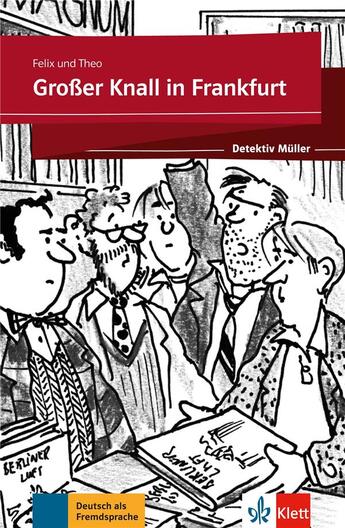 Couverture du livre « Grosser knall in Frankfurt » de  aux éditions La Maison Des Langues