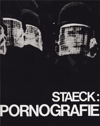 Couverture du livre « Klaus staeck pornografie /anglais/allemand » de Klaus Staeck aux éditions Steidl