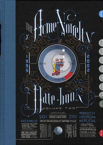 Couverture du livre « The Acme novelty datebook t.2 ; 1995-1999 » de Chris Ware aux éditions Oog Et Blik