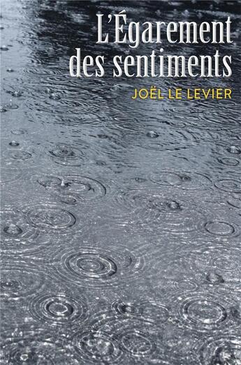 Couverture du livre « L'égarement des sentiments » de Le Levier Joel aux éditions Librinova