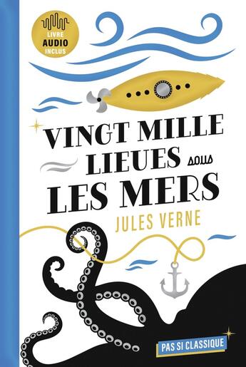 Couverture du livre « Vingt mille lieues sous les mers de Jules Verne » de Jules Verne aux éditions Belin Education