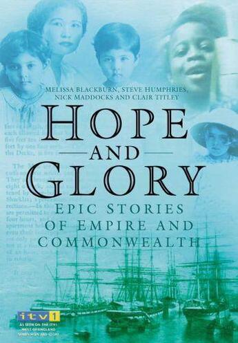 Couverture du livre « Hope and Glory » de Titley Clair aux éditions History Press Digital