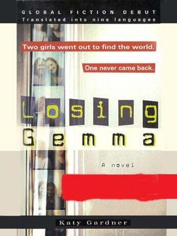 Couverture du livre « Losing Gemma » de Katy Gardner aux éditions Penguin Group Us