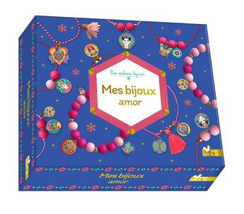 Couverture du livre « Mes bijoux amor » de Cinzia Sileo aux éditions Deux Coqs D'or