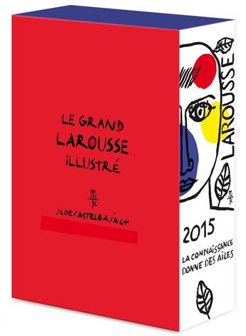 Couverture du livre « Le grand larousse illustré ; coffret Noël (édition 2015) » de  aux éditions Larousse