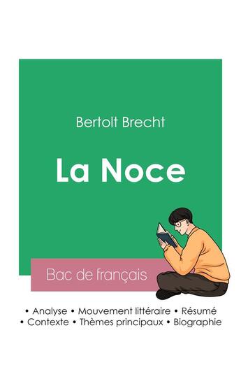 Couverture du livre « Réussir son Bac de français 2023 : Analyse de La Noce de Bertold Brecht » de Bertold Brecht aux éditions Bac De Francais