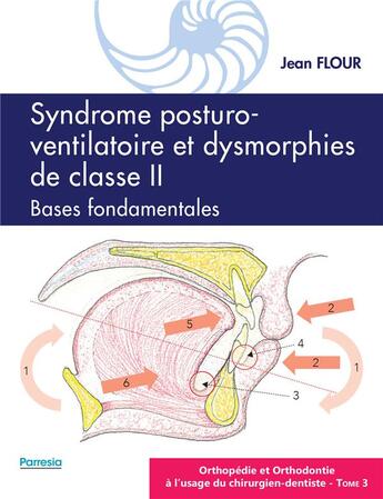 Couverture du livre « Orthopédie et orthodontie à l'usage du chirurgien-dentiste t.3 ; syndrome posturo-ventilatoire et dysmorphies de classe II ; bases fondamentales » de Jean Flour aux éditions Parresia