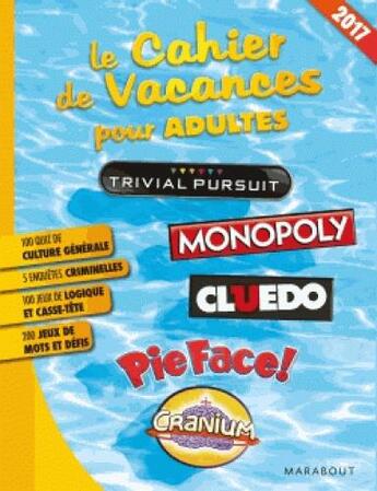 Couverture du livre « Maxi cahier de vacances multi marques Hasbro (édition 2017) » de  aux éditions Marabout