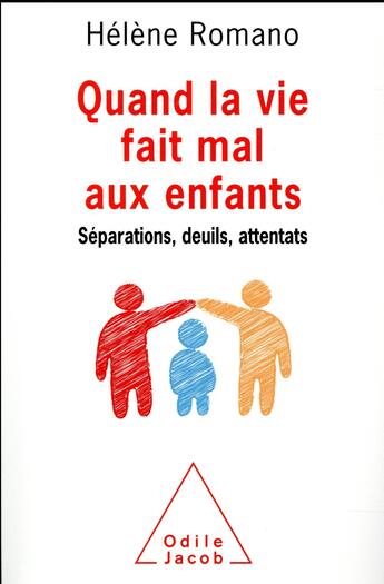 Couverture du livre « Quand la vie fait mal aux enfants ; séparations, deuils, attentats » de Helene Romano aux éditions Odile Jacob