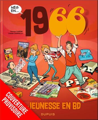 Couverture du livre « Ma jeunesse en bd - tome 10 - 1966 » de Laurent Chollet aux éditions Dupuis