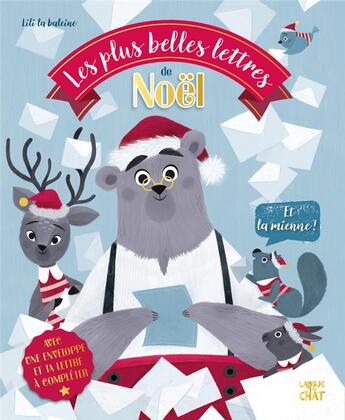 Couverture du livre « Les plus belles lettres de Noël (et la mienne !) » de  aux éditions Langue Au Chat