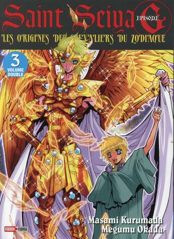 Couverture du livre « Saint Seiya - épisode G - édition double t.3 » de Masami Kurumada et Megumu Okada aux éditions Panini