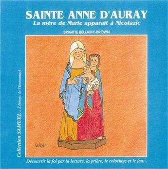 Couverture du livre « Sainte anne d'auray » de  aux éditions Emmanuel