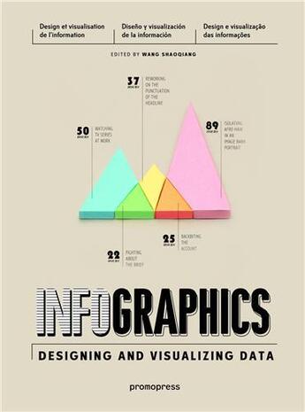 Couverture du livre « Infographics ; designing & visualizing data » de Wang Shao Qiang aux éditions Promopress