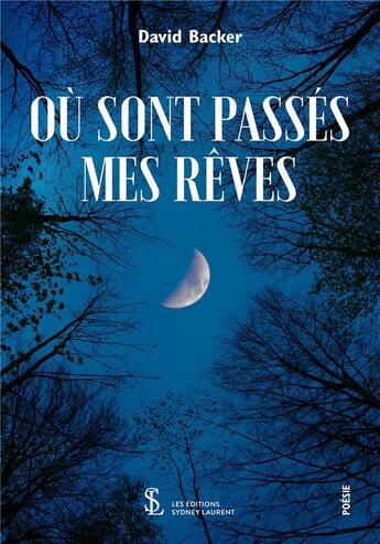 Couverture du livre « Ou sont passes mes reves ? » de Backer David aux éditions Sydney Laurent