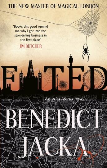 Couverture du livre « FATED - AN ALEX VENUS NOVEL » de Benedict Jacka aux éditions Orbit Uk