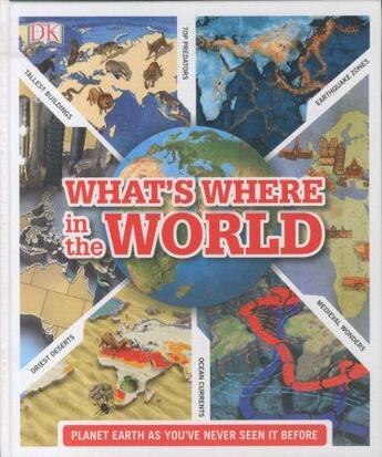 Couverture du livre « What's where in the world » de Dk aux éditions Dk Children