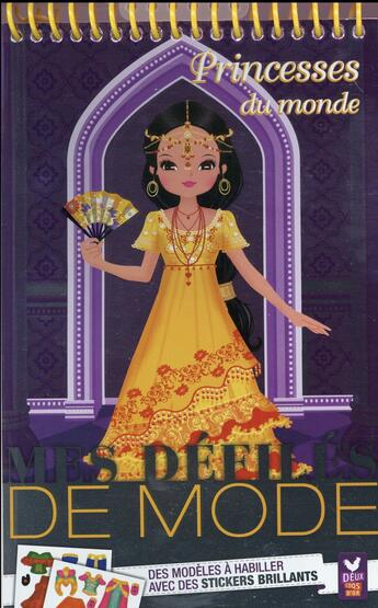 Couverture du livre « Défilés de mode : princesses du monde » de Clementine Derodit aux éditions Deux Coqs D'or