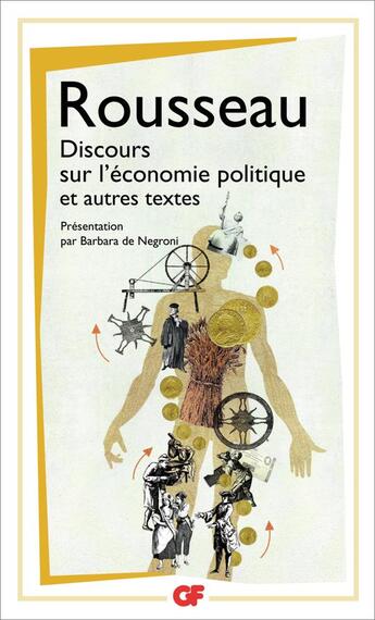 Couverture du livre « Discours sur l'économie politique et autres textes » de Jean-Jacques Rousseau aux éditions Flammarion