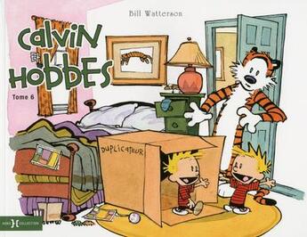 Couverture du livre « Calvin et Hobbes - original Tome 6 » de Bill Watterson aux éditions Hors Collection