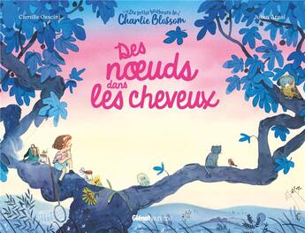 Couverture du livre « Des noeuds dans les cheveux » de Camille Osscini et Julien Arnal aux éditions Glenat Jeunesse