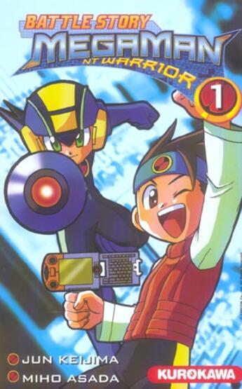 Couverture du livre « Megaman nt warrior Tome 1 » de Keijima Jun aux éditions Kurokawa