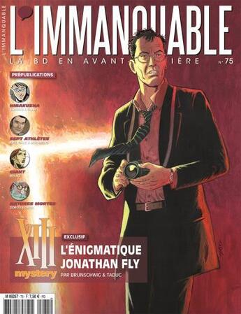 Couverture du livre « L'immanquable n.75 ; XIII Mystery ; l'énigmatique Jonathan Fly ; avril 2017 » de L'Immanquable aux éditions Dbd