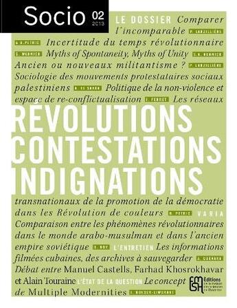 Couverture du livre « Socio n 2. revolutions, indignations, contestations » de Larzilliere Penelop aux éditions Maison Des Sciences De L'homme