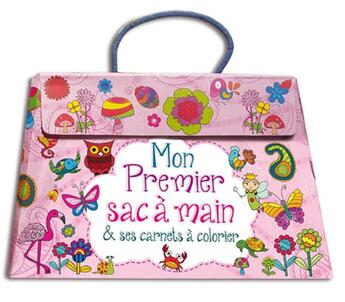 Couverture du livre « Mon premier sac à main et ses carnets à colorier » de  aux éditions Cerise Bleue