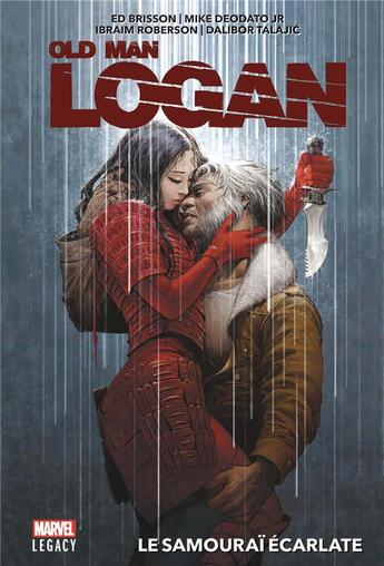 Couverture du livre « Old Man Logan : le samouraï écarlate » de Dalibor Talajic et Ed Brisson et Mike Deodato Jr. aux éditions Panini