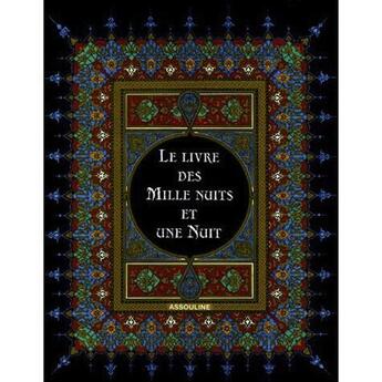 Couverture du livre « Le livre des mille et une nuits ; extraits choisis » de  aux éditions Assouline