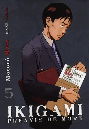 Couverture du livre « Ikigami : Préavis de mort Tome 5 » de Motoro Mase aux éditions Kaze