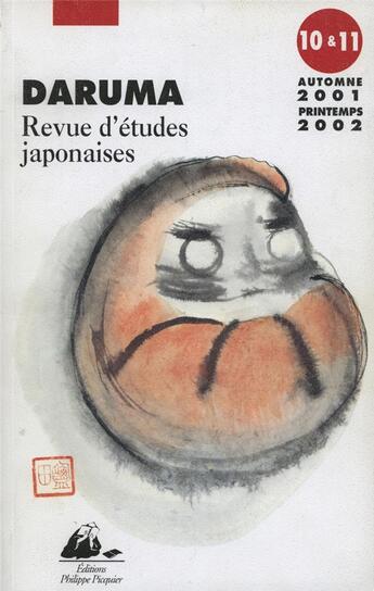 Couverture du livre « Daruma n10/11 » de  aux éditions Picquier