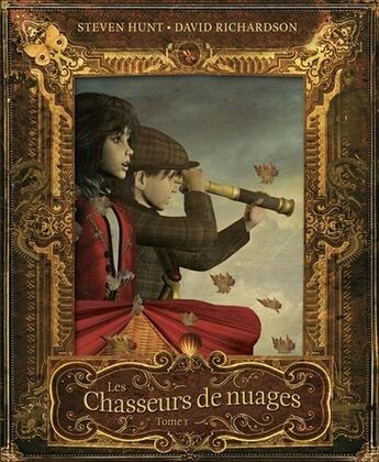 Couverture du livre « Les chasseurs de nuages t.1 » de Steven Hunt et David Richardson aux éditions Broquet