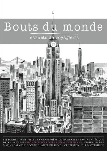 Couverture du livre « Revue bouts du monde - t27 - revue bouts du monde 27 - les etats-unis » de Gaelle Noemie Jan aux éditions Bouts Du Monde