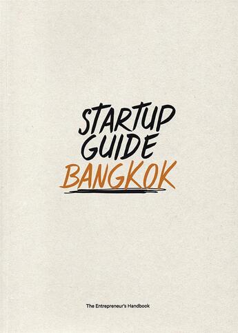 Couverture du livre « Startup guide Bangkok » de  aux éditions Dgv