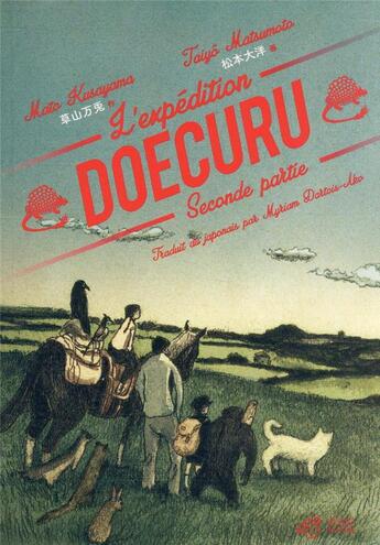 Couverture du livre « L'expédition doecuru Tome 2 » de Taiyo Matsumoto et Mato Kusayama aux éditions Thierry Magnier