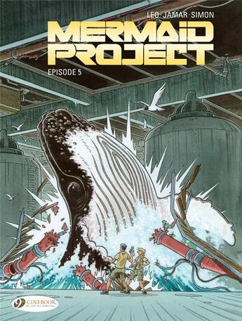 Couverture du livre « Mermaid project t.5 » de Leo et Corine Jamar et Fred Simon aux éditions Cinebook