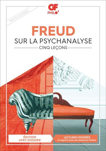 Couverture du livre « Sur la psychanalyse ; cinq leçons » de Sigmund Freud aux éditions Flammarion